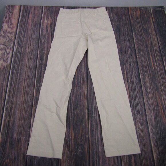 Lilly Pulitzer NEW NWT Women 8 Declynn High Rise Straight Leg Pants Creme Brulee - Picture 4 of 5